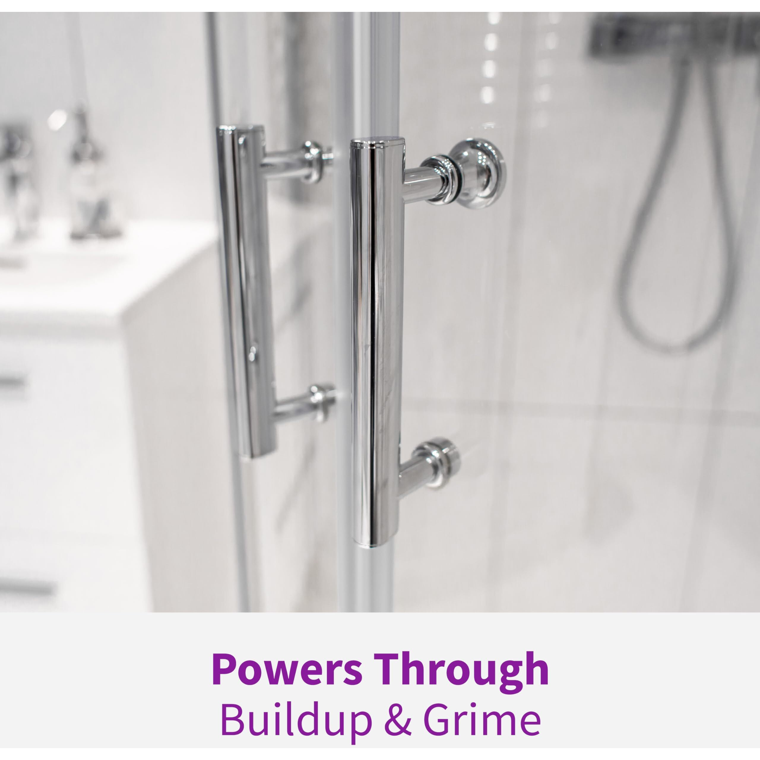 Rejuvenate Scrub Free Soap Scum Remover Shower Glass Door Cleaner Works On Ceramic Tile  Chrome  Plastic And More 24Oz