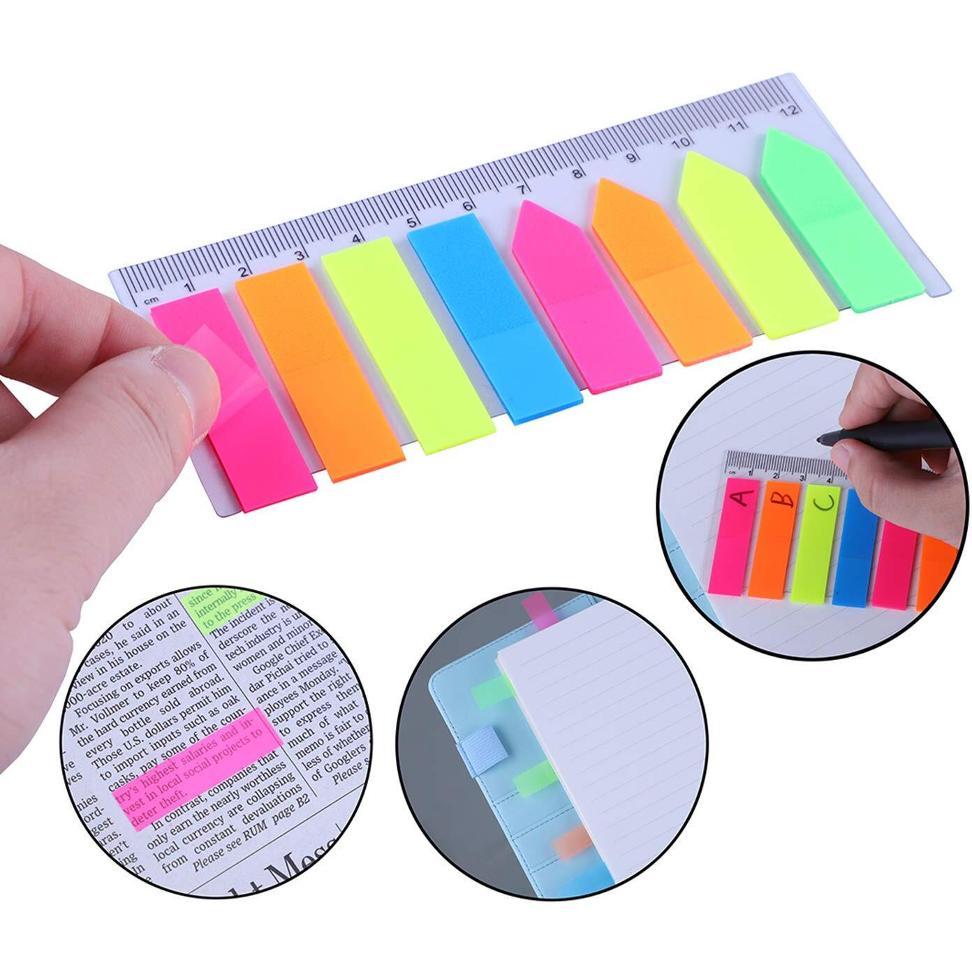 Antner A6 Refill Paper 3 Pack 45Pcs A6 Binder Paper Planner Inserts  2 Pack 160Pcs Neon Sticky Tabs  A6 Binder Pockets  Binder Dividers  A6 Lined Filler Paper For A6 Personal Planner Notebook Journal