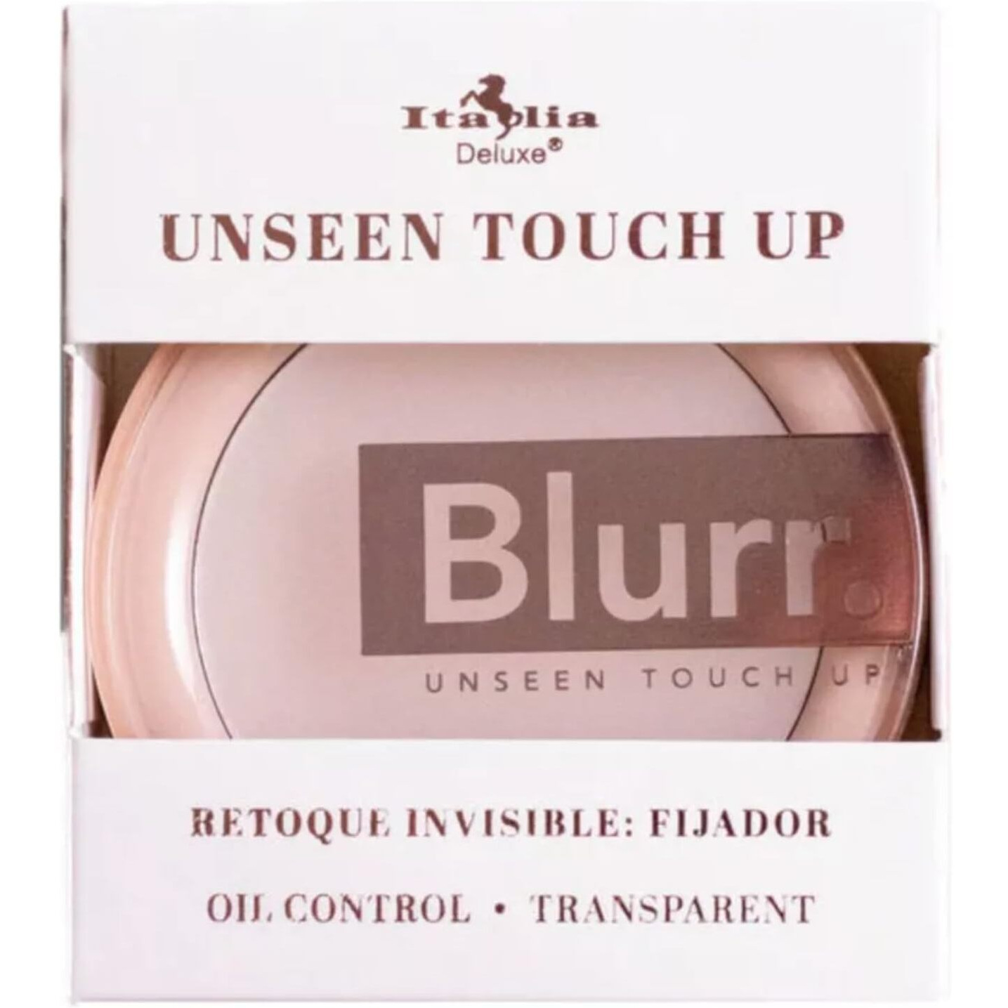 Italia Deluxe Blurr Unseen Touch Up Set & Blot Mattifier - Setting Primer Balm