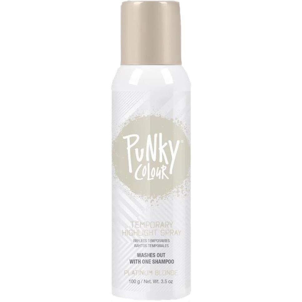 Punky Temporary Hair Highlight Spray  Platinum Blonde  3.5 Oz  1-Pack