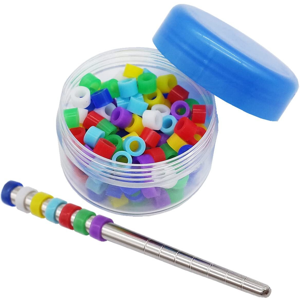 Foiburely 90 Pcs Bird Ring Leg Bands For Canary Gouldian Zebra Finch Society Bird Foot Ring With 1 Installer (Diameter 3Mm)