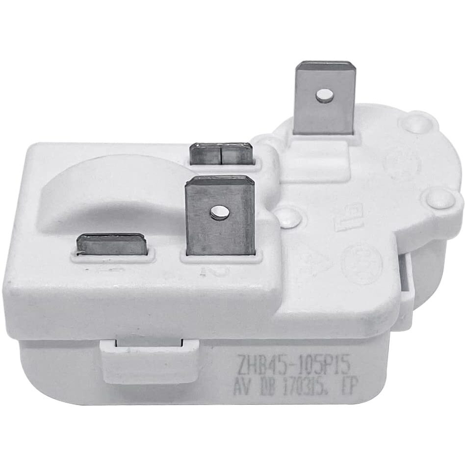 2Pin Refrigerator Over Load Protector Compressor Ptc Starter Relay Freezer Start Relay Replacement For Danby Haier Midea Mini Fridge Zhb69-120P15  Zhb60-120P4.7  Zhb60-120P15  Zhb45-105P15