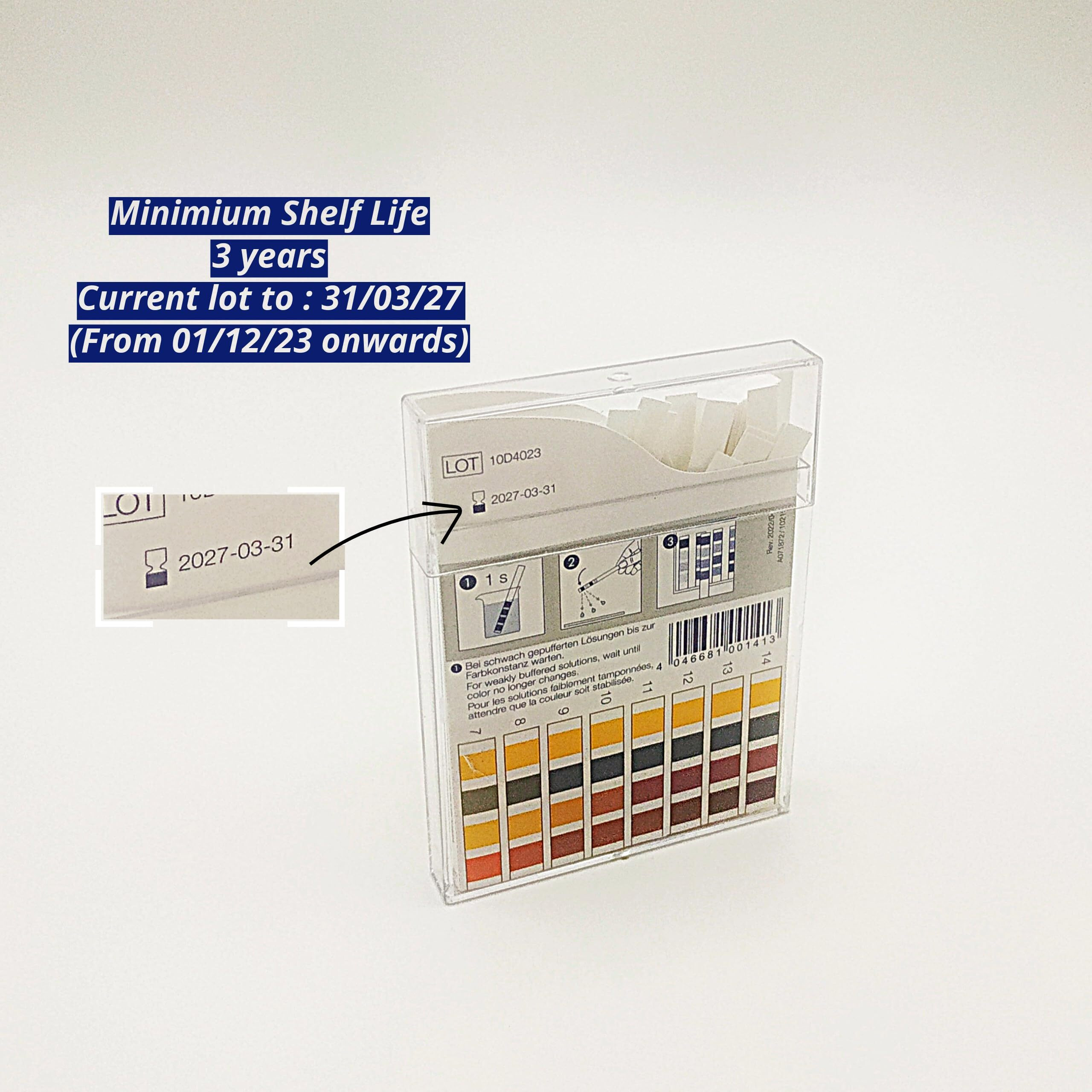 Macherey-Nagel  92110  Ph-Fix 0.0-14.0  100 Strips/Pk