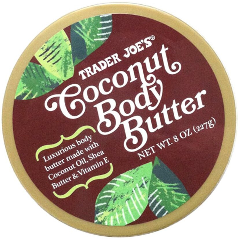 Trader Joe's Coconut Body Butter  8 Ounce (Pack Of 2)