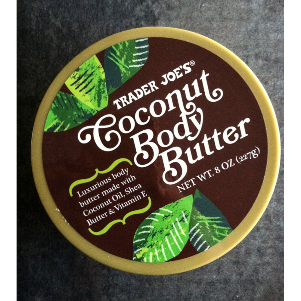 Trader Joe's Coconut Body Butter  8 Ounce (Pack Of 2)