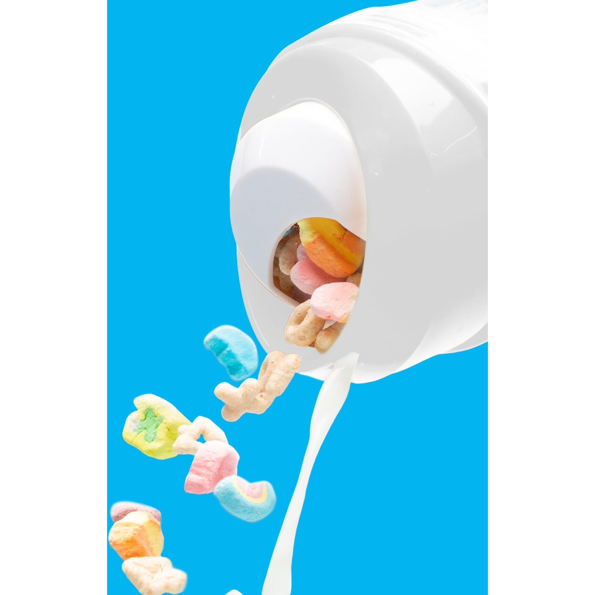 Crunchcup Xl White - Portable Plastic Cereal Cups For Breakfast On The Go  To Go Cereal And Milk Container For Your Favorite Breakfast Cereals  No Spoon Or Bowl Required