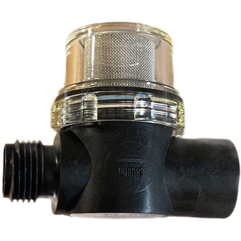 Sct Shurflo 12 Volt Rv Water Pump 3.0 Gpm - 4008-101-A65 / E65 & 1/2"" | Rv Plumbing & Camper Water Pump | Twist-On Optional Pipe Strainer Bundle | (Receive 1 Pump With Strainer)