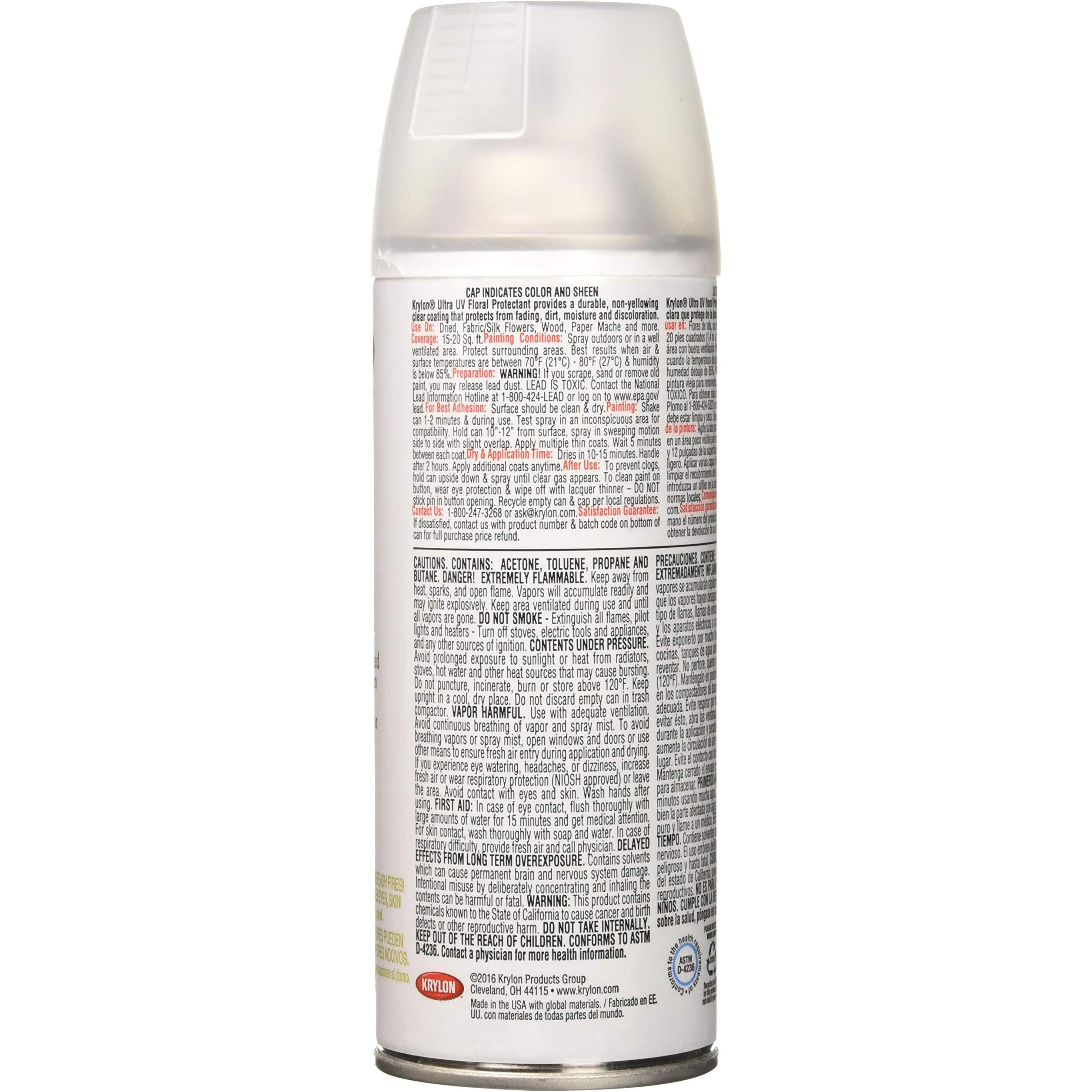 Krylon 11 Oz Uv Floral Protectant Spray  Multicolor