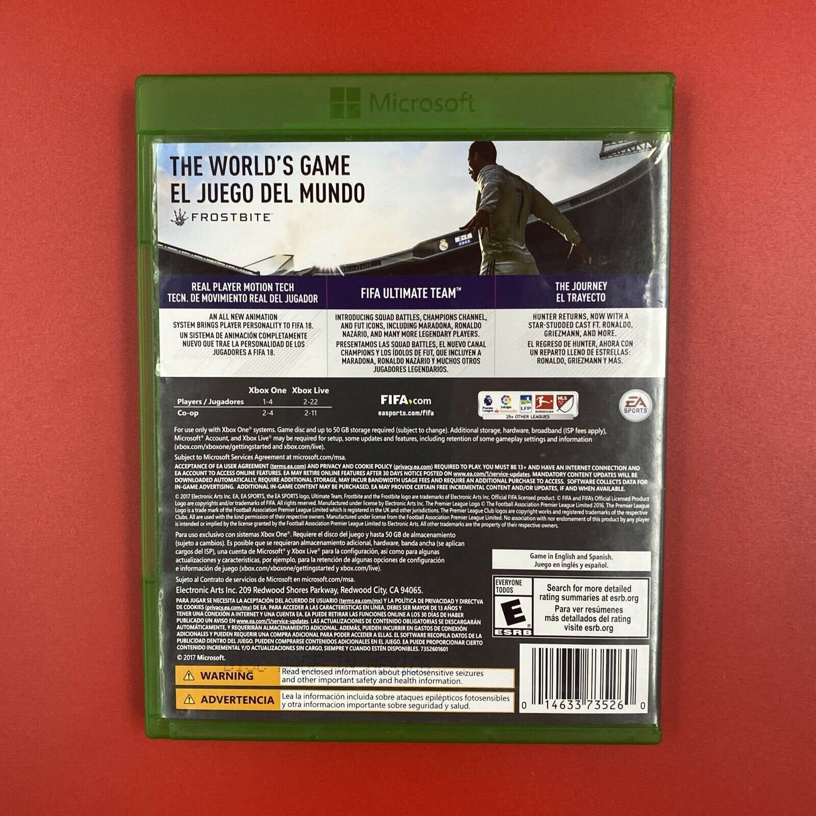 Fifa 18 Standard Edition - Xbox One