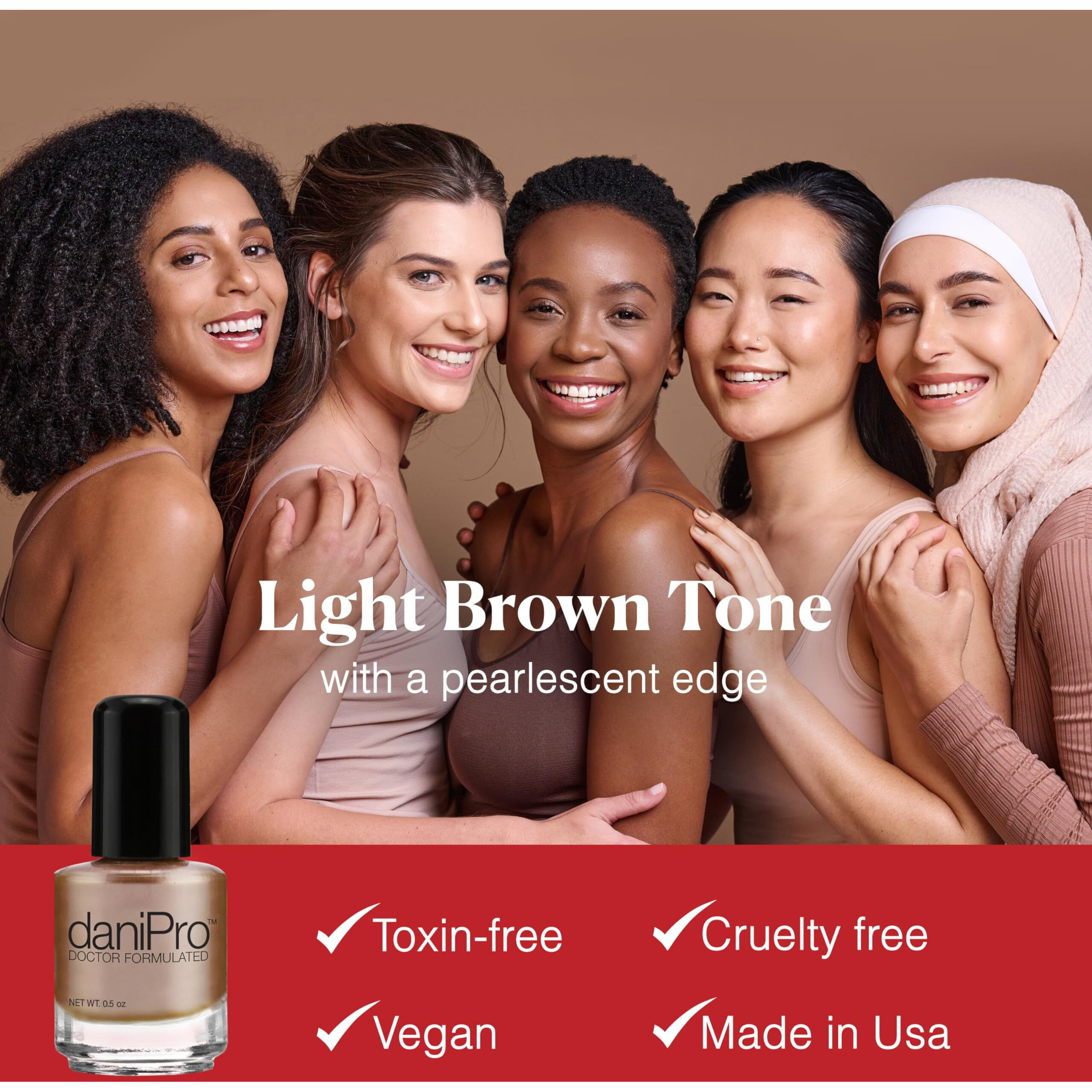 Danipro Doctor Formulated Nail Polish - Babe It's You - Mocha