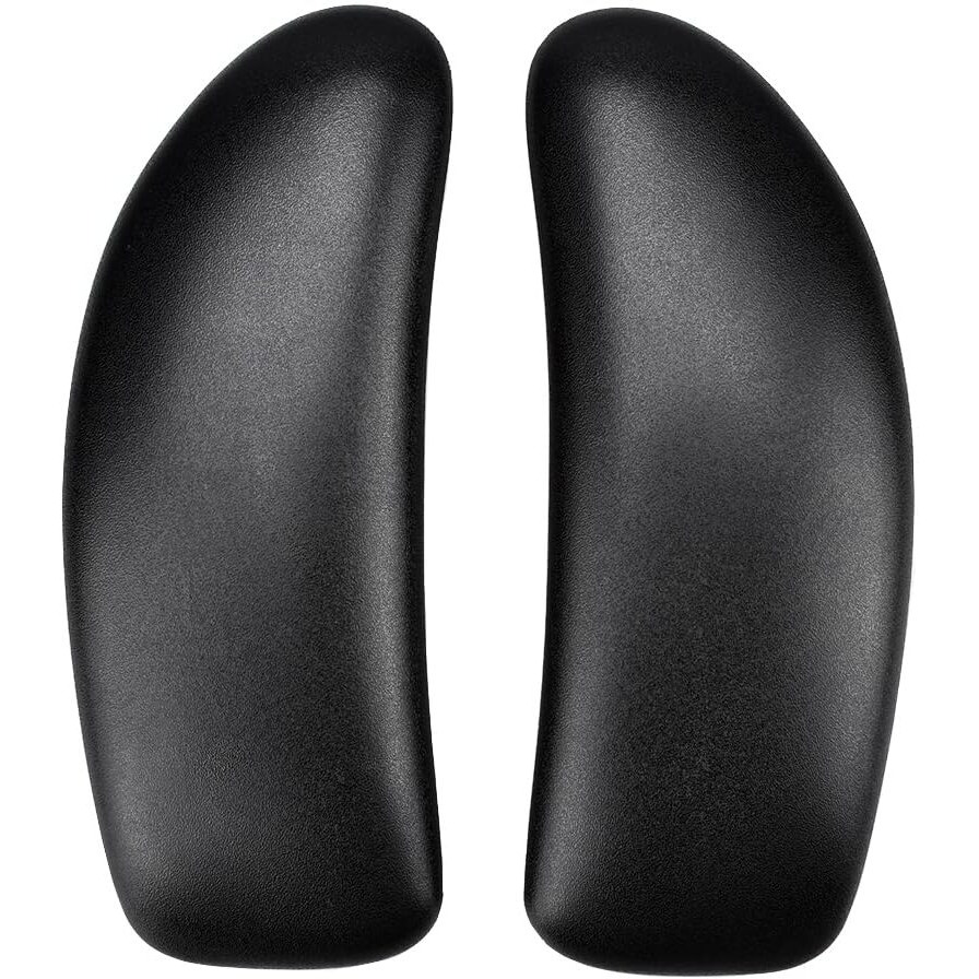 Vinyl Arm Pads Caps For Humanscale Freedom Office Chair  Only Available For Standard Arm (Height Adjustable)  Can Not Fit The Advanced Arm  Black  1 Pair.
