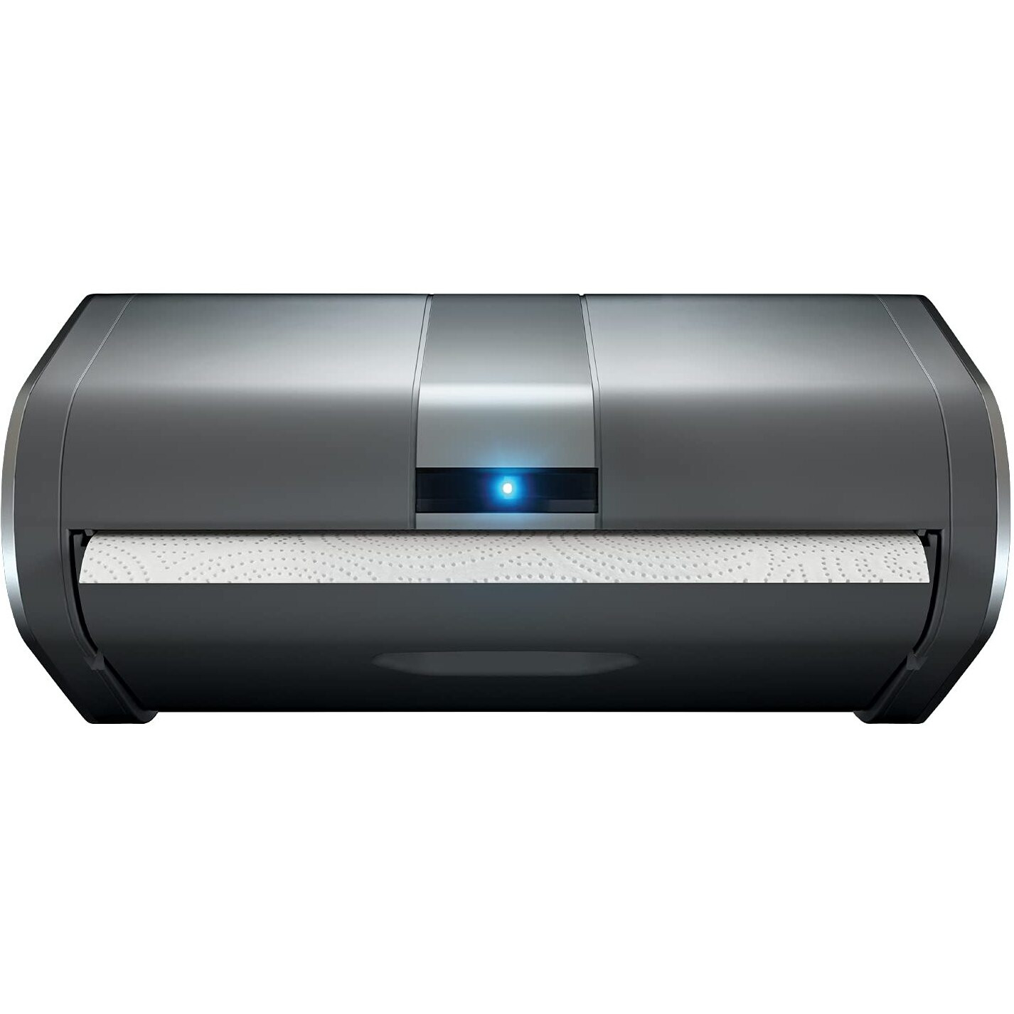 Innovia Automatic Paper Towel Dispenser. Touchless Technology. Works With Most Paper Towel Brands And Sizes. Dispenses The Number Of Sheets You Need. Grey  Under Cabinet Mounted.