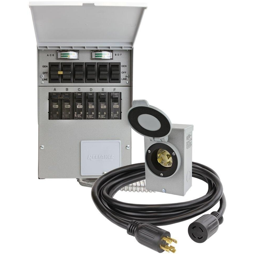 Reliance Portable Generator Power Transfer Kit-Model3006Hdk