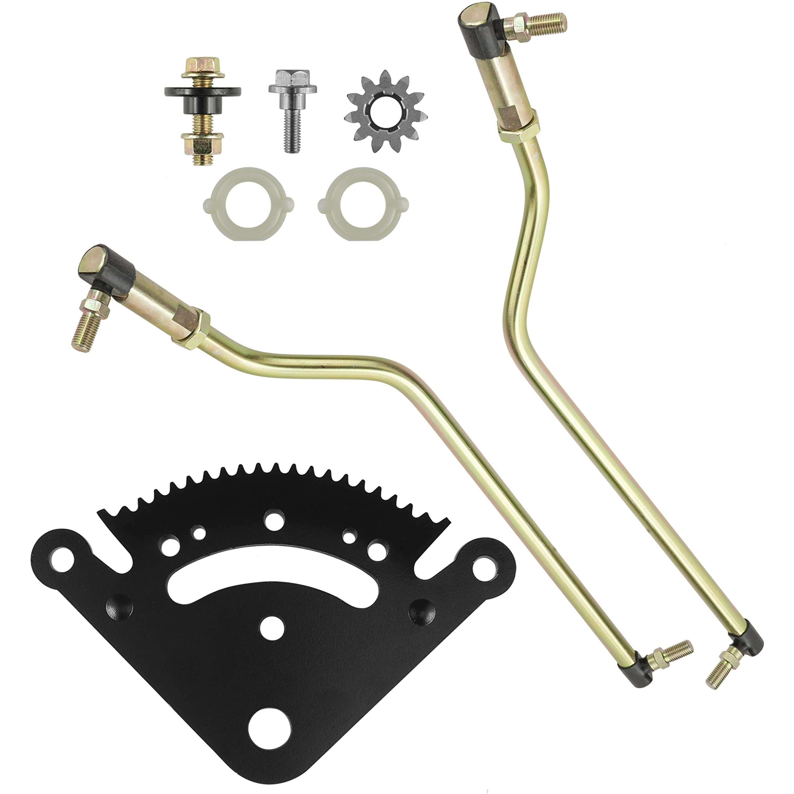 Caltric Steering Sector Drag Link Kit Compatible With John Deere D140 D150 D155 D160 D170