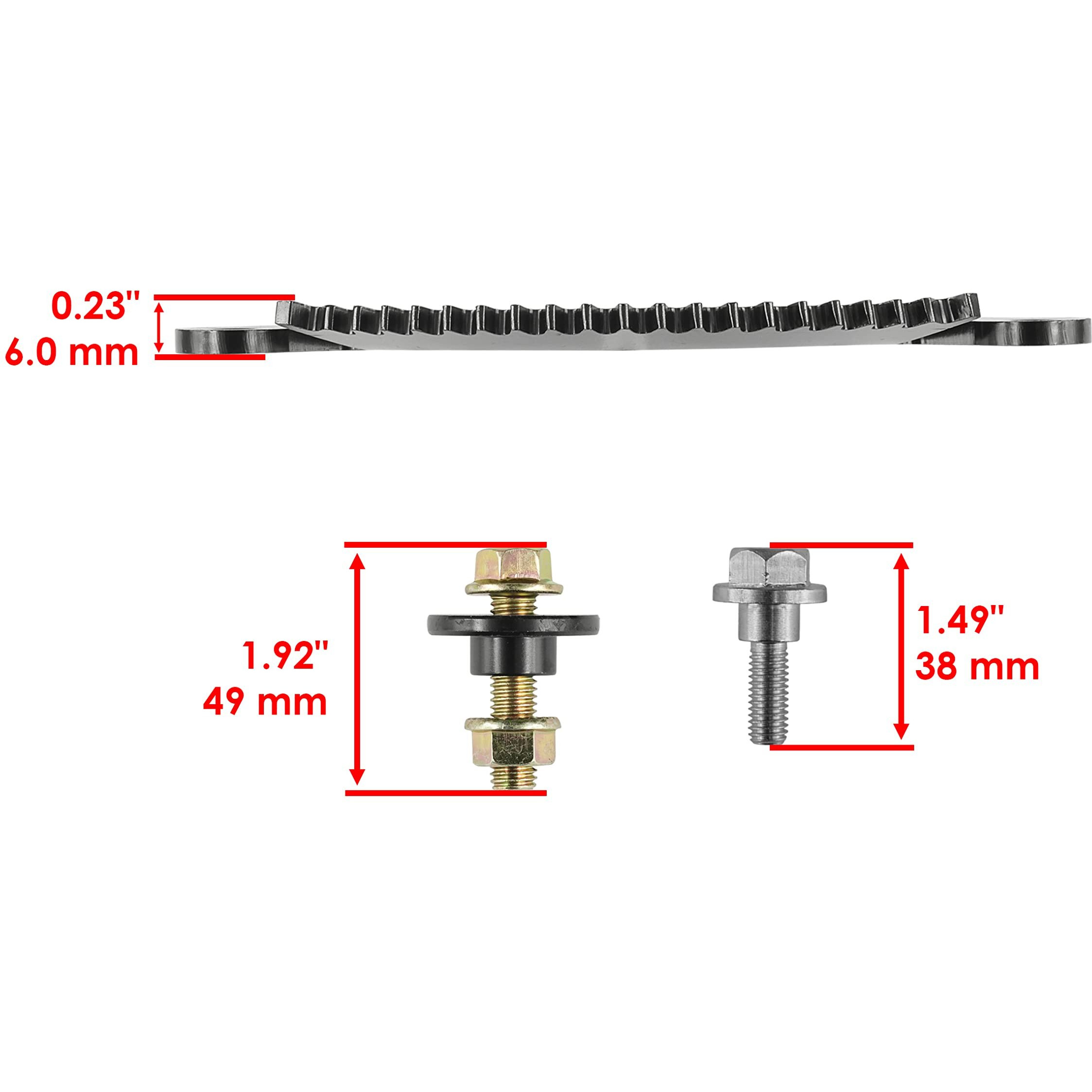 Caltric Steering Sector Drag Link Kit Compatible With John Deere D140 D150 D155 D160 D170