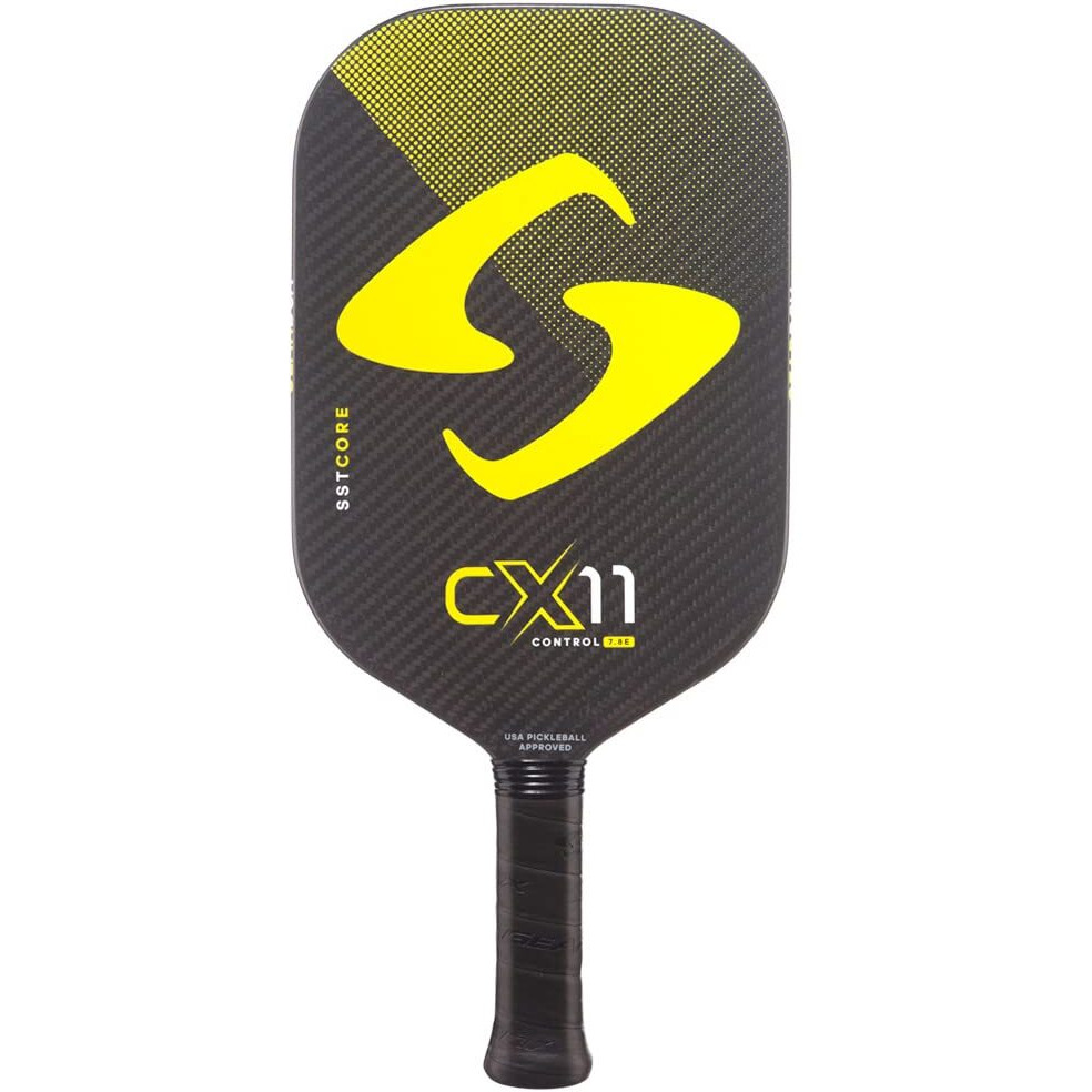 Gearbox Cx11E Control - Yellow - 7.8Oz Pickleball Paddle (Grip 3 15/16"")