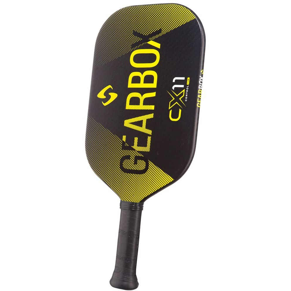 Gearbox Cx11E Control - Yellow - 7.8Oz Pickleball Paddle (Grip 3 15/16"")