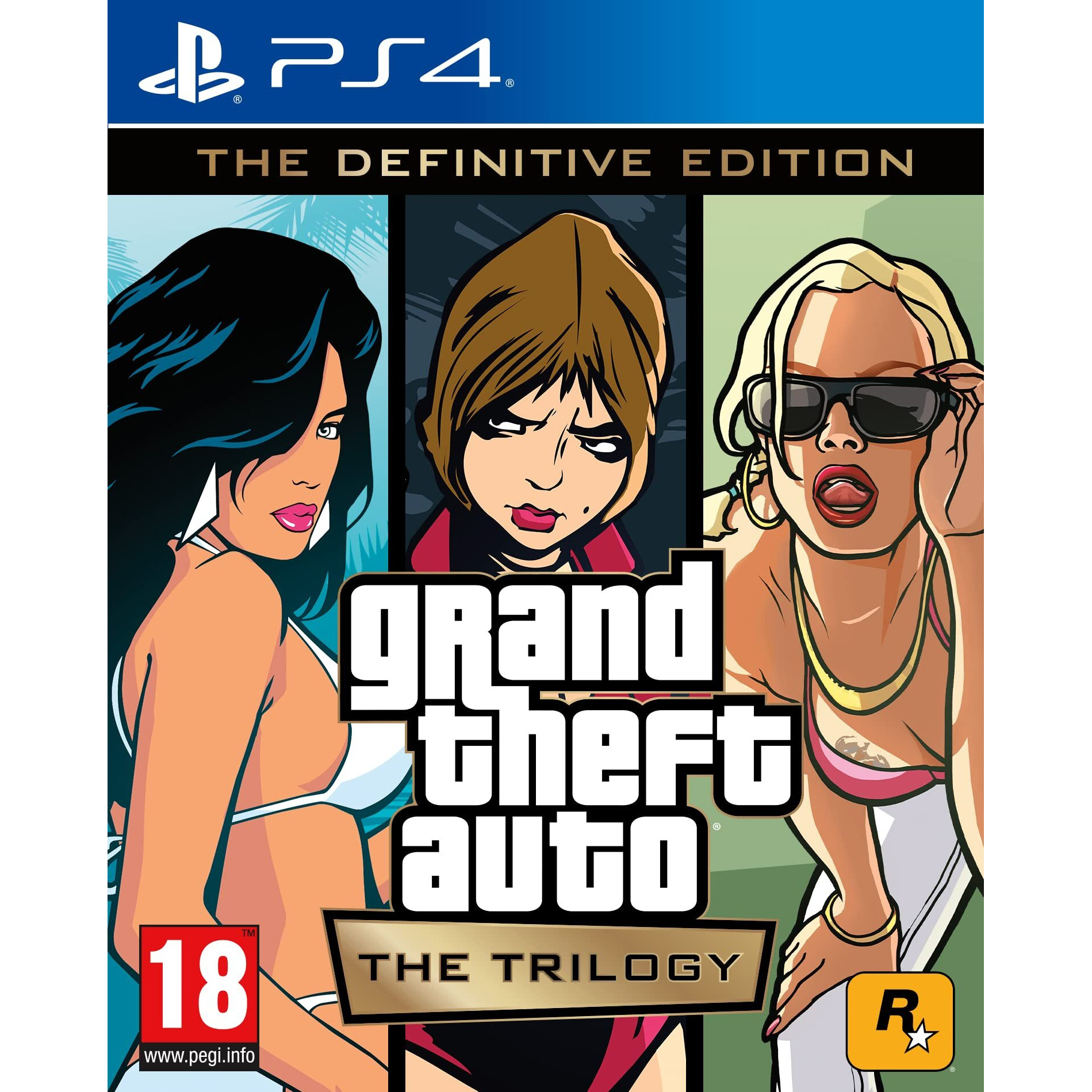 Grand Theft Auto The Trilogy - The Definitive Edition (Ps4)