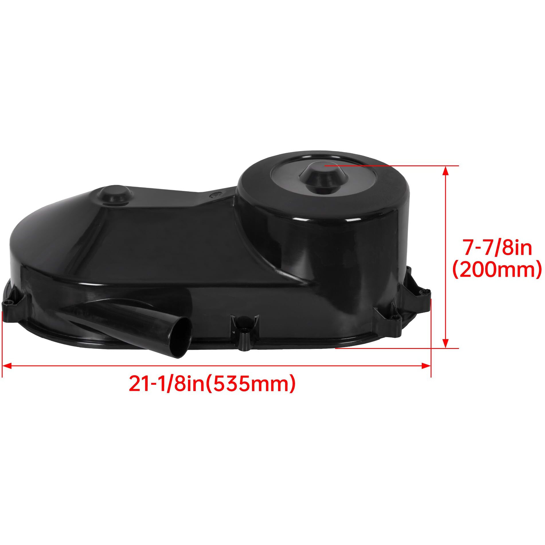 Hecasa Clutch Cover Compatible With 1994-2003 Polaris Sportsman Xplorer Trail-Blazer Scrambler Replace For 5433542