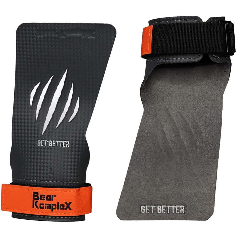 Bear Komplex Carbon No Hole Speed Hand Grips For Pull-Ups  Weightlifting  Wods With Wrist Straps  Cross-Training Gloves  Comfort And Support  Hand Protection From Rips And Blisters For Men And Women