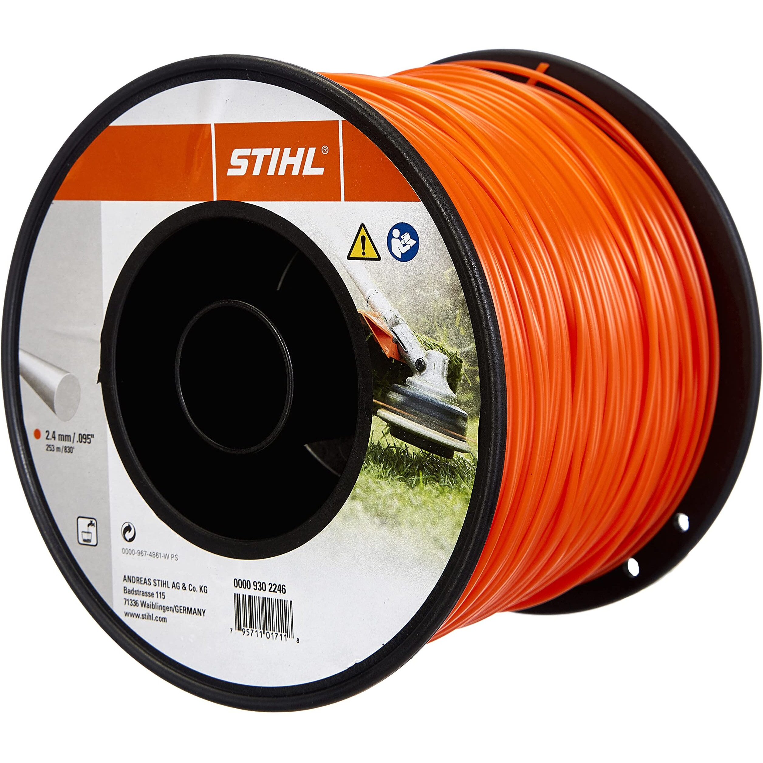 Stihl Genuine 0000 930 2246 2.4Mm X 261M 3Lb Bulk Line
