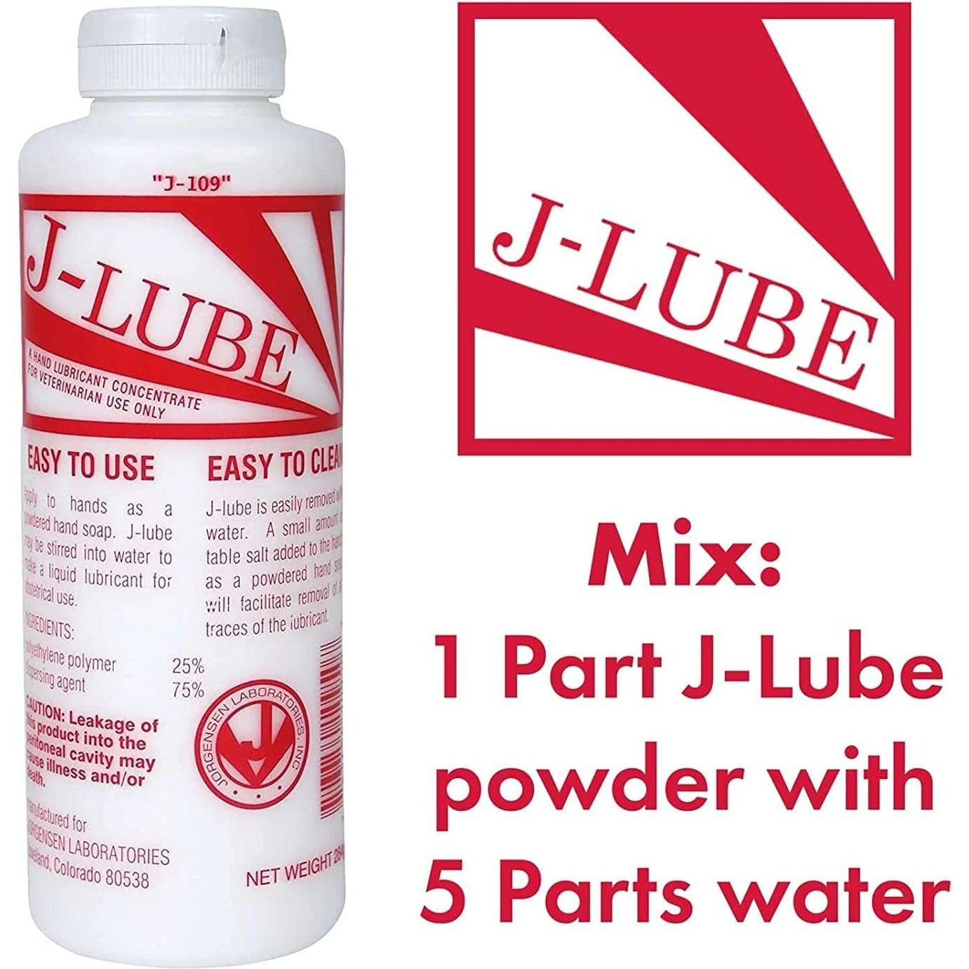 1 Bottle Real J-Lube Jlube Powder Lubricant