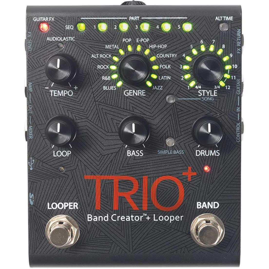 Digitech Trioplus Band Creator And Looper