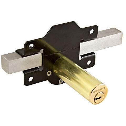 Gatemate 1490196 70Mm Long Throw Gate Lock Double Locking 5 Keys Stainless Steel Gatemate
