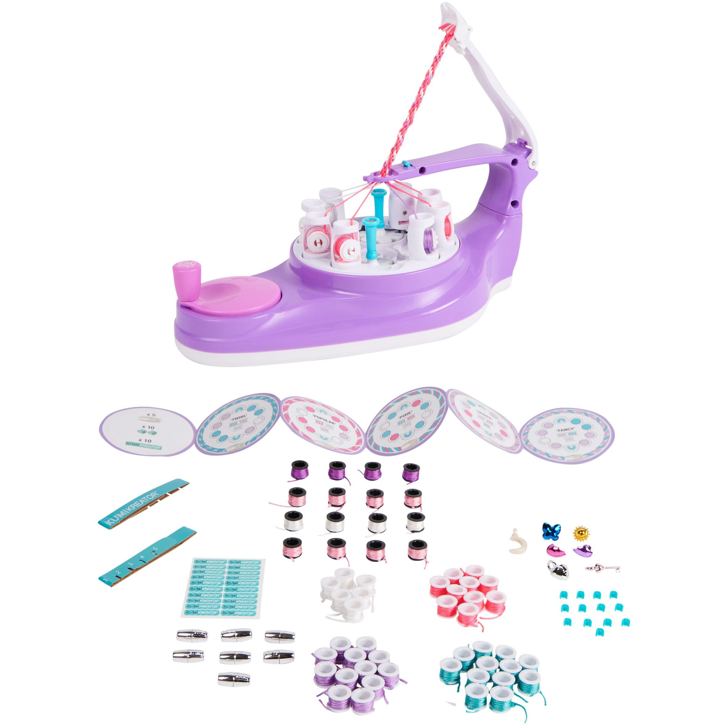Cool Maker  Kumikreator Bead & Braider Friendship Necklace And Bracelet Making Kit  Arts & Crafts Kids Toys For Girls Ages 8 And Up
