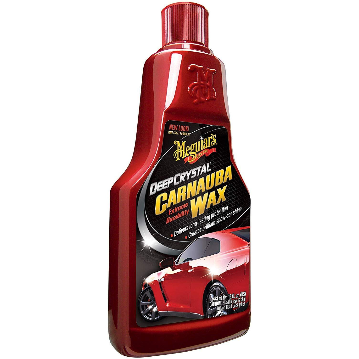 Meguiar's A2216Eu Deep Crystal Step 3 Carnauba Liquid Car Wax 473Ml