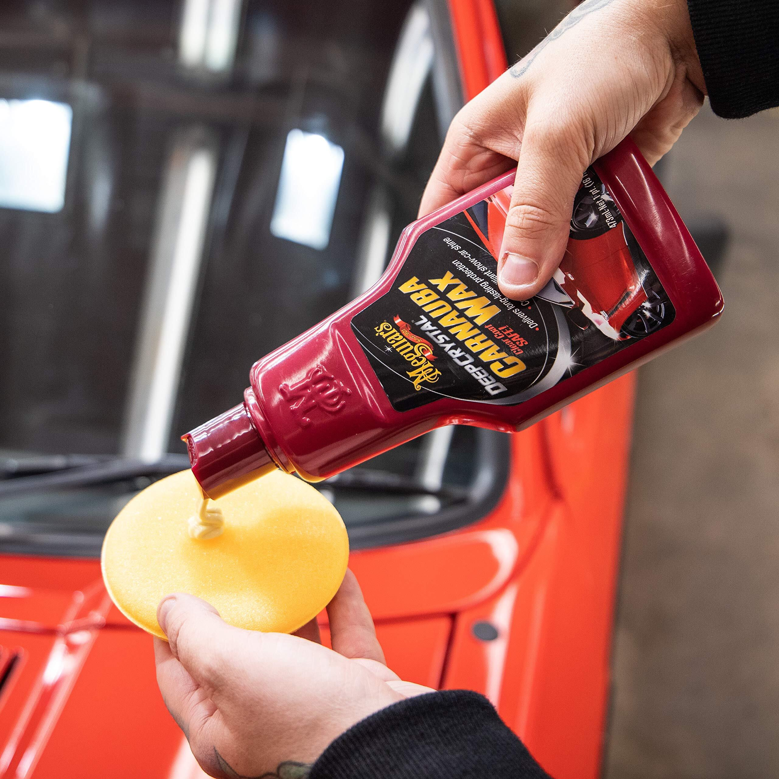 Meguiar's A2216Eu Deep Crystal Step 3 Carnauba Liquid Car Wax 473Ml