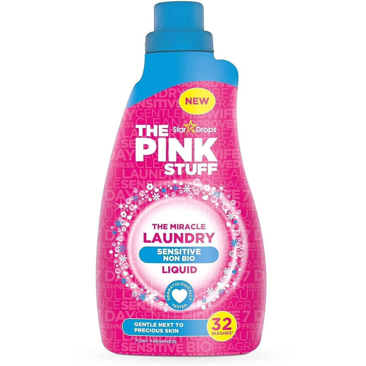 Stardrops - The Pink Stuff - The Miracle Laundry Sensitive Non Bio Liquid