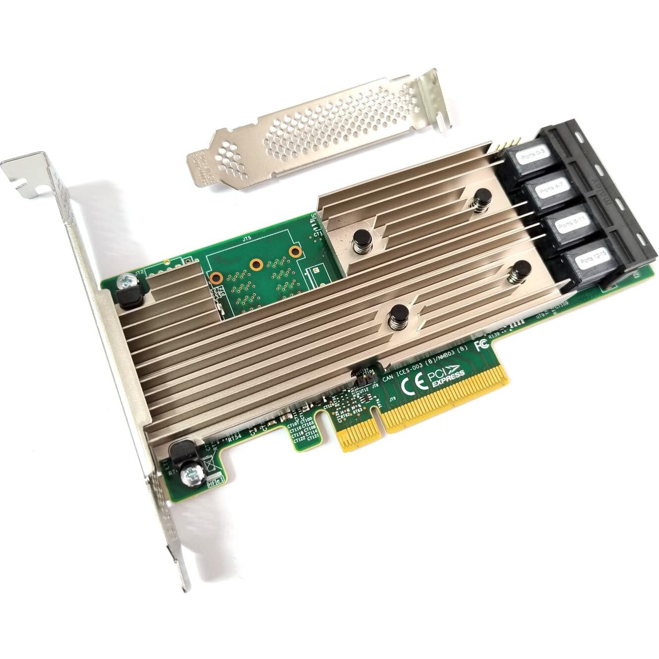 Lsi Logic 179356 Controller Card 05-25703-00 9305-16I 16-Port Sas 12Gb/S Pci-Express 3.0 Host Bus Adapter Single Pack