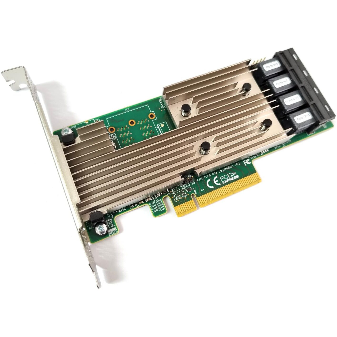 Lsi Logic 179356 Controller Card 05-25703-00 9305-16I 16-Port Sas 12Gb/S Pci-Express 3.0 Host Bus Adapter Single Pack