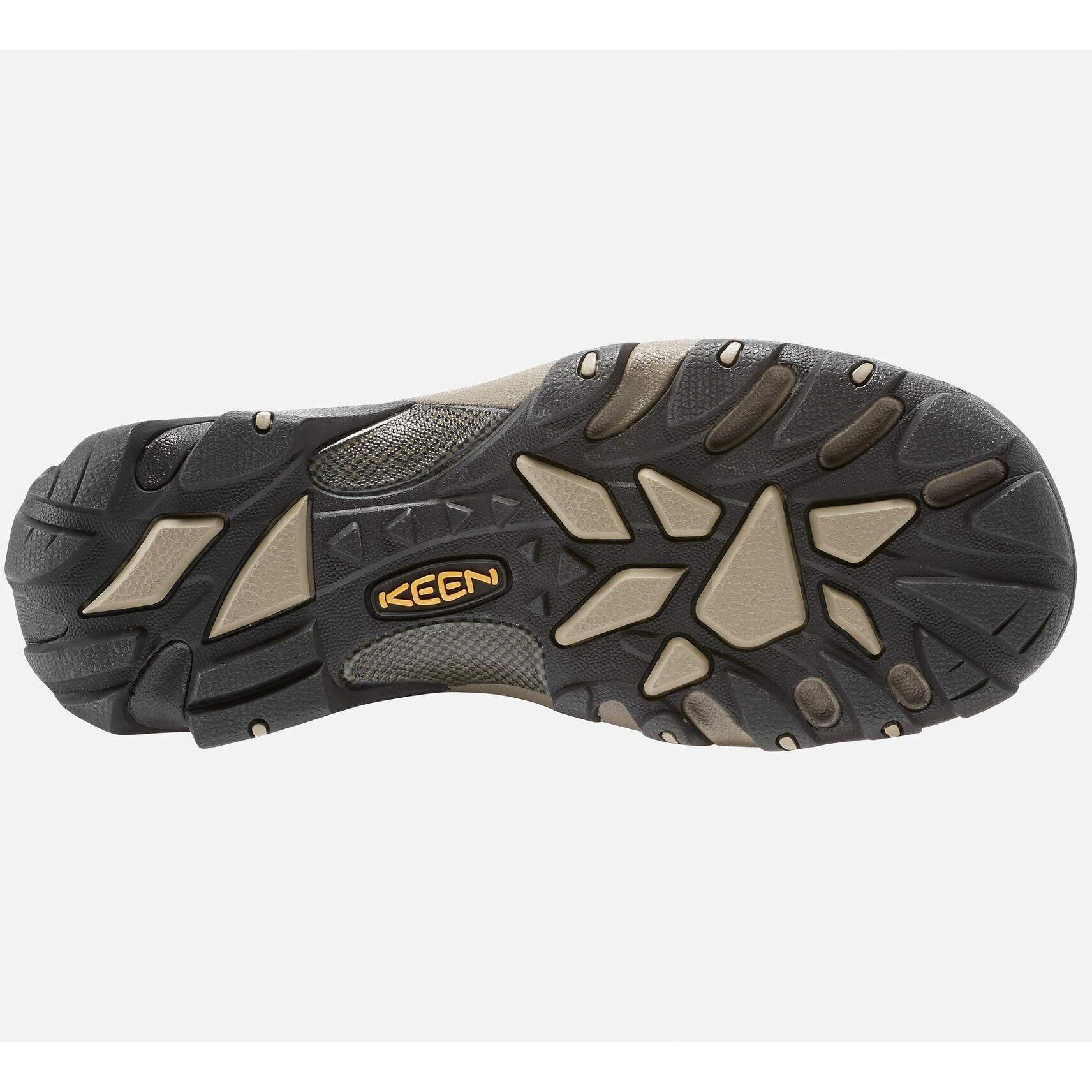 Keen Men's Targhee 2 Mid Height Waterproof Hiking Boots  Shitake/Brindle  9 Wide