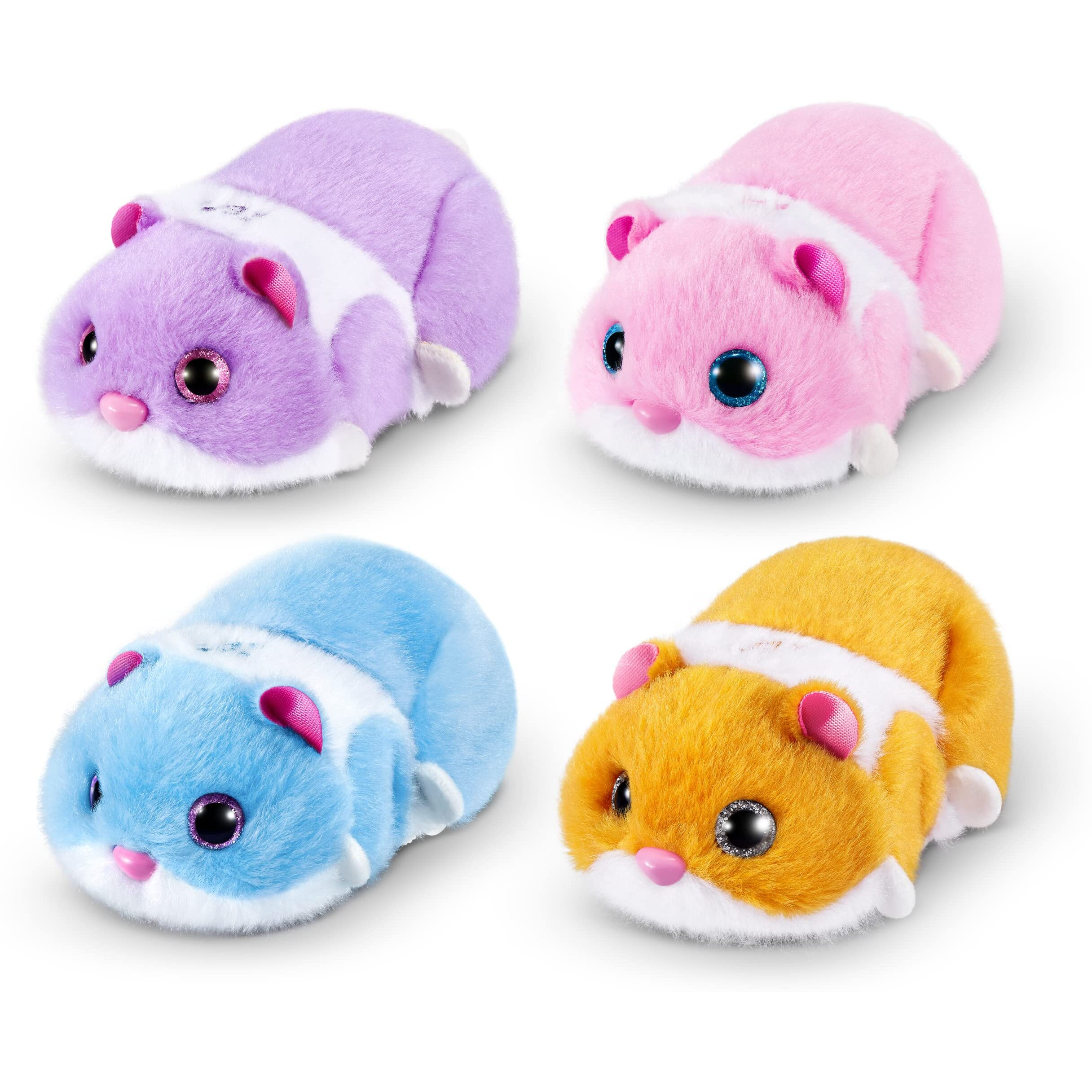 Pets Alive Hamstermania (Orange) By Zuru Hamster  Electronic Pet  20+ Sounds Interactive  Hamster Ball Toy For Girls And Children