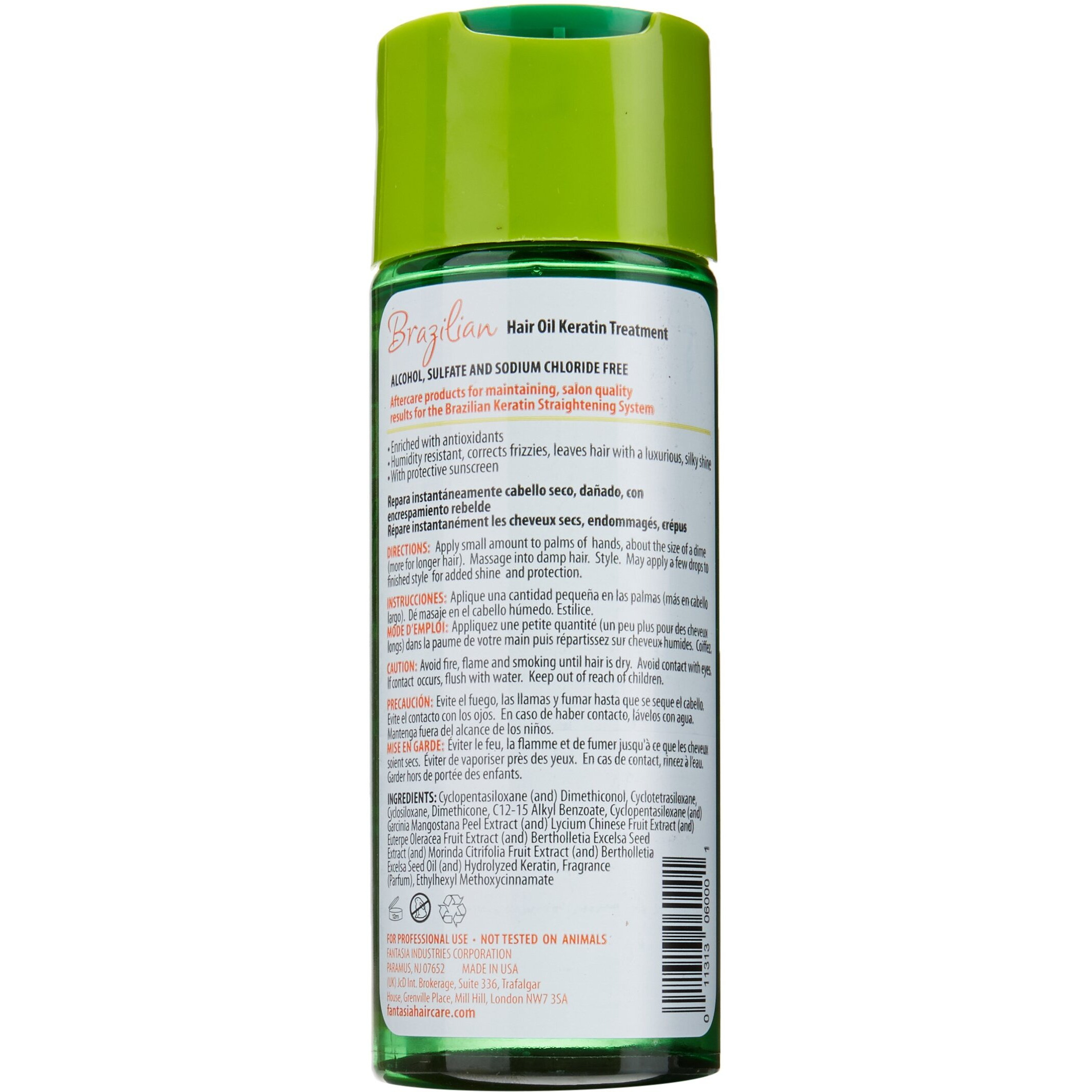 Fantasia Brazilian Hair Oil Serum  6 Ounce