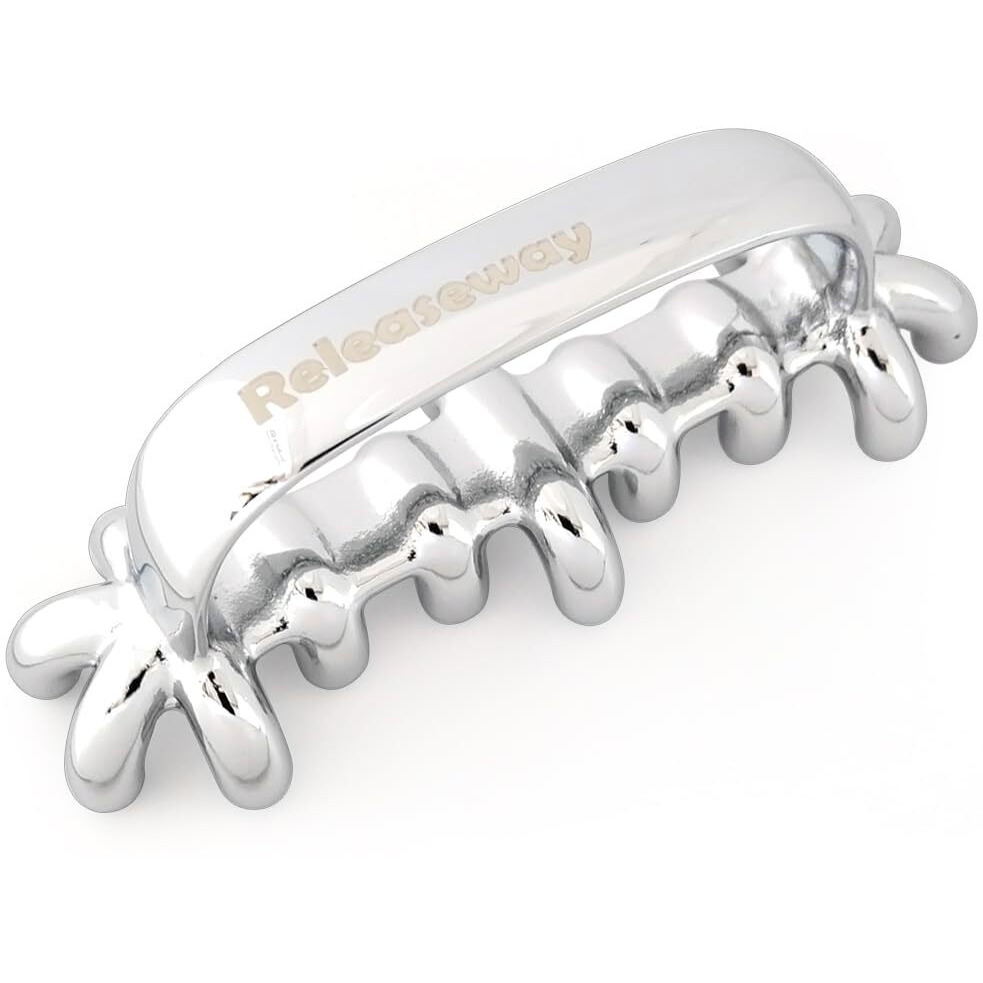Stainless Steel Facial Massage Tool For Deep Tissue Massage And Cellulite Reduction - Unbreakable And Soft Tissue Massage Tool For Self Myofascial Release (Patent Pending)