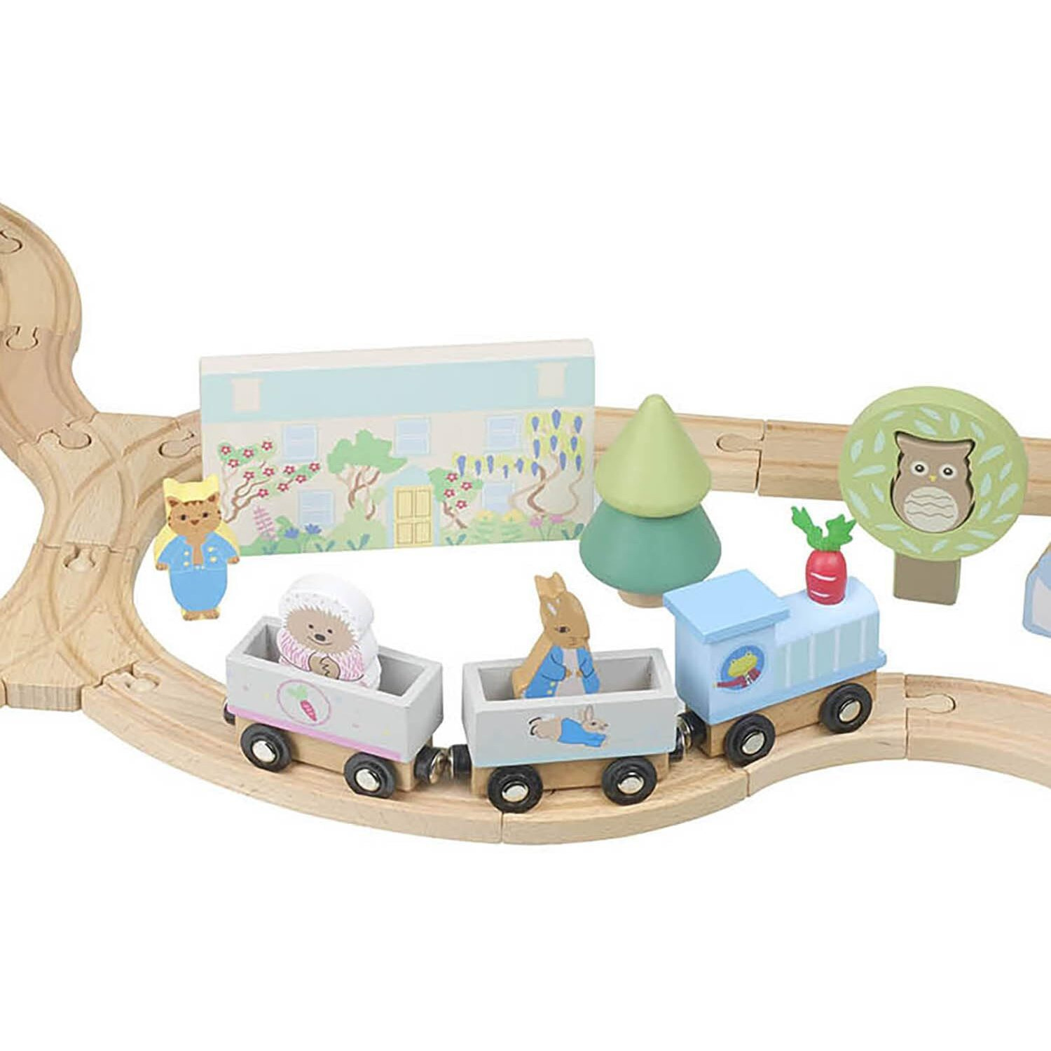 Orange Tree Toys Peter Rabbit Train Track