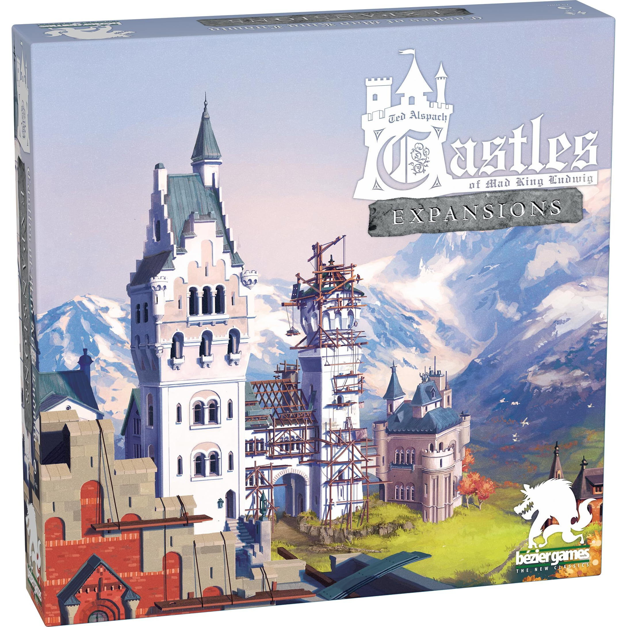 Castles Of Mad King Ludwig Expansions 2Nd Edition By Bezier Games  Strategy Board Game
