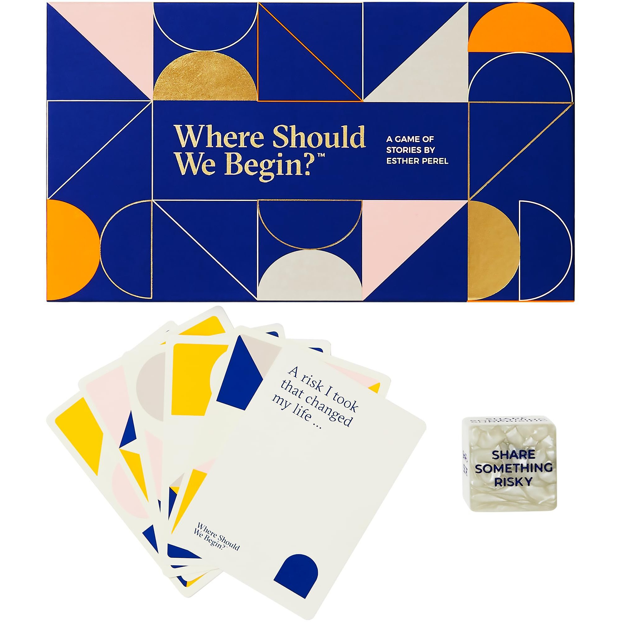 Esther Perel Where Should We Begin Game Of Stories - Conversation Cards For Couples  Friends  & Co-Workers - Interactive Couples Game W/ 200 Cards  & Dice - 2-6 Player Card Games For Couples