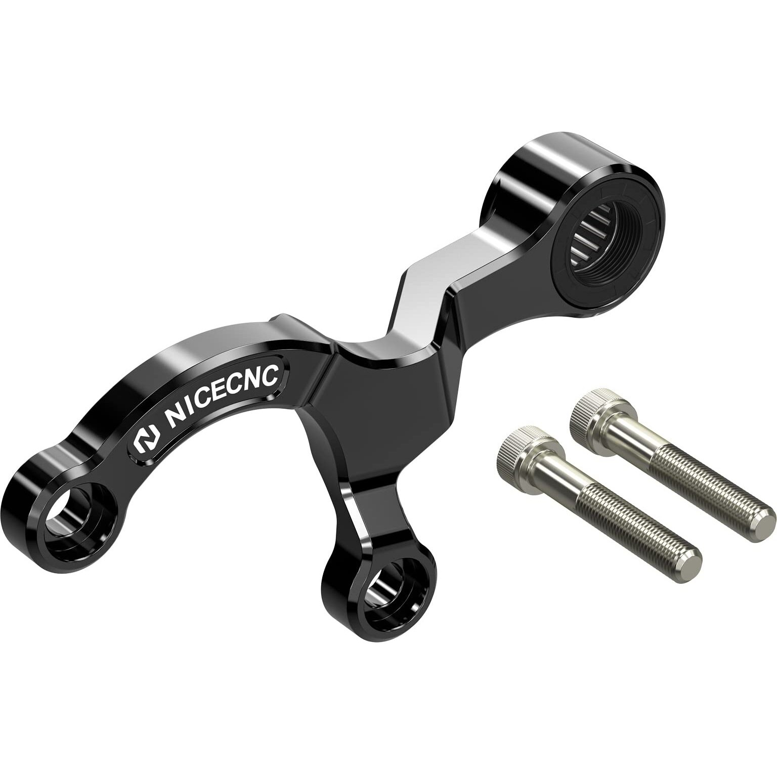 Nicecnc Black Shift Stabilizer Gear Shift Support Compatible With Yamaha Tenere 700/Xtz700 2019-2024 Tenere 700 Rally Edition 2020-2024 Tenere 700 World Raid 2022 Mt-07 2018-2023