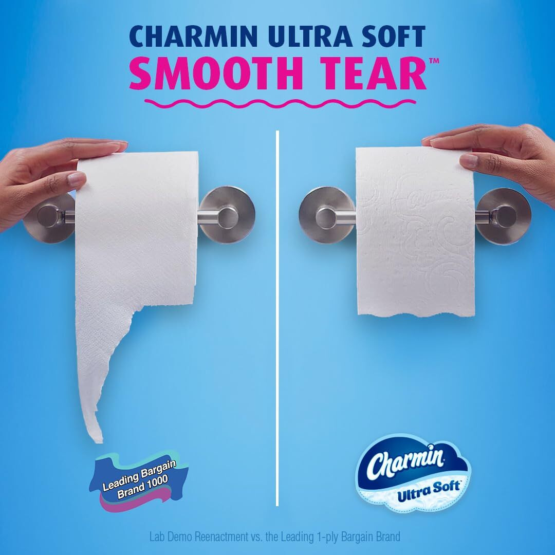 Charmin Ultra Soft Toilet Paper 6 Mega Rolls  24 Regular Rolls