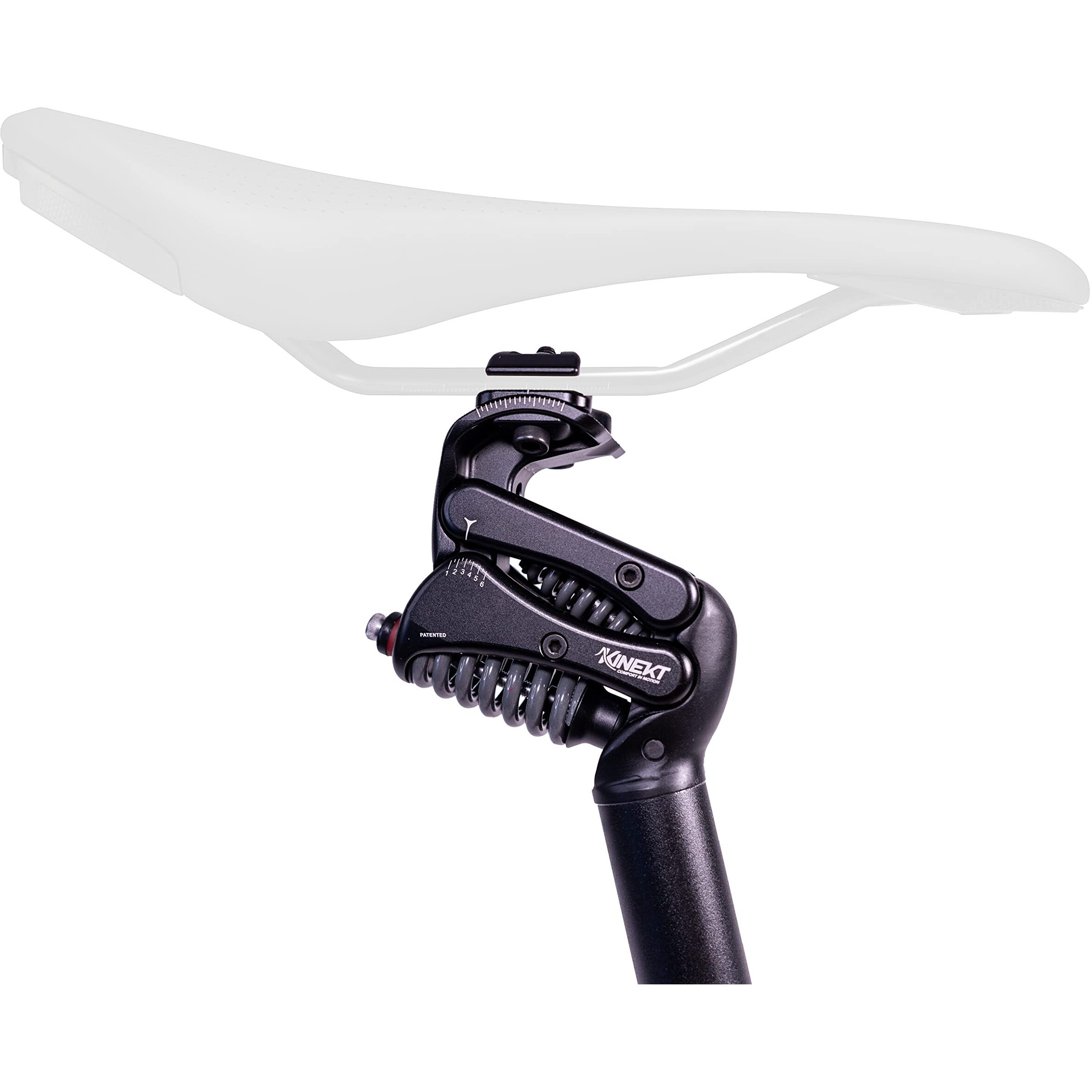 Kinekt Bike Suspension Seatpost  Xr Lightweight Alloy Seat Post For Road  Gravel & Electric Bikes  Bike Seat Shock Absorber Adjusts To Weight And Riding Style  Quick & Easy Set-Up  Xr | 27.2Mm | 420Mm