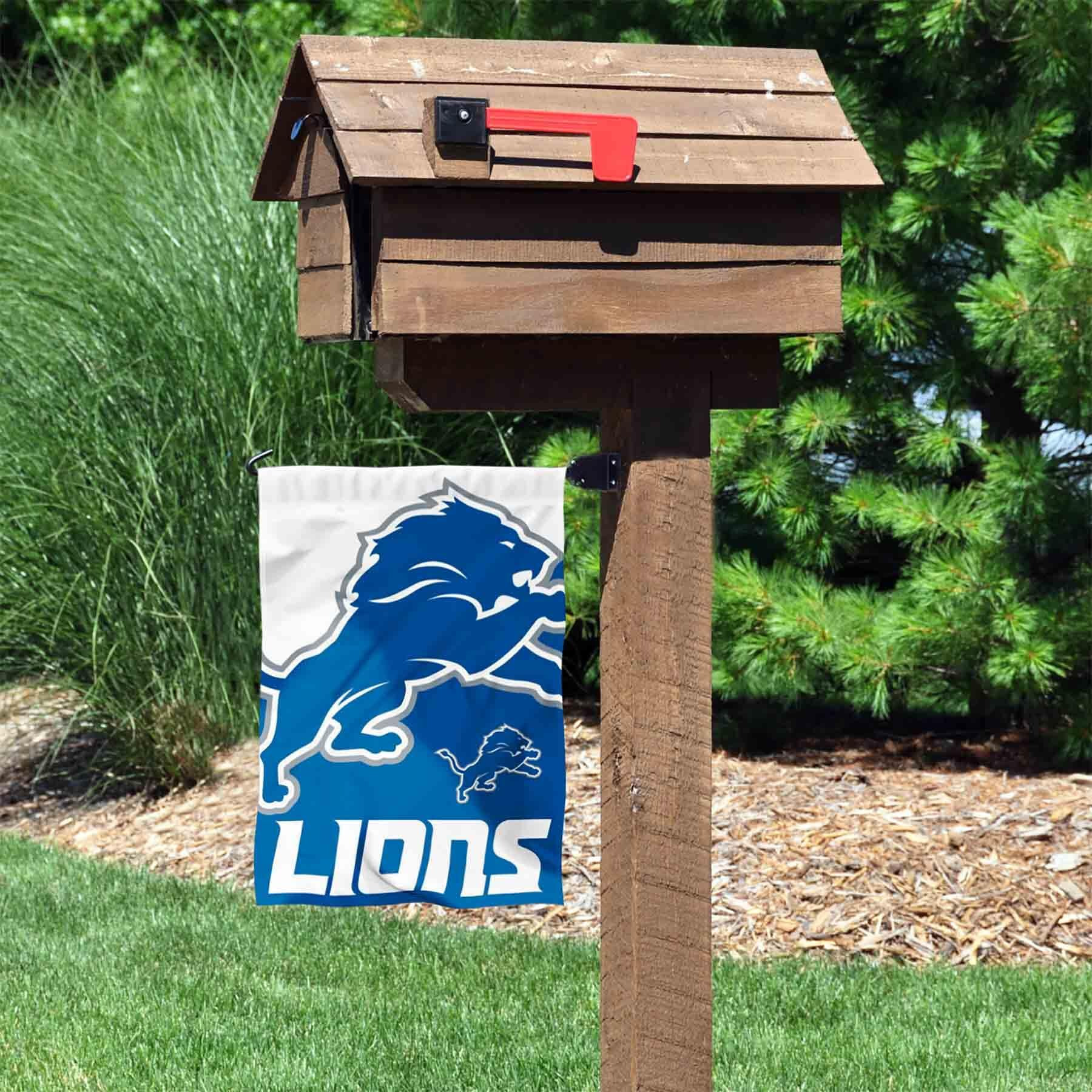 Wincraft Detroit Lions Large Logo Double Sided Garden Banner Flag