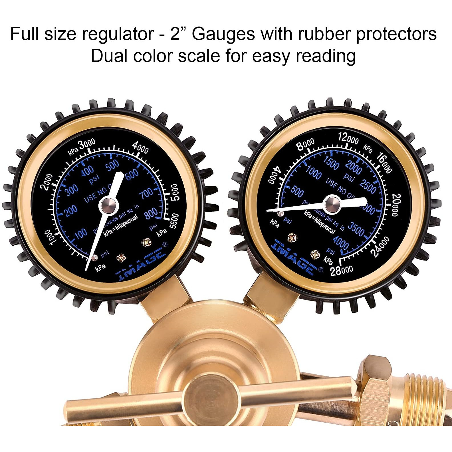 Nitrogen Regulator  Image Nitrogen Gauge With 0-800 Psi Delivery Pressure Equipment Brass  Cga-580 Inlet Connection And 1/4-Inch Male Flare Outlet  Great For Hvac Purging  Brazing And Soldering