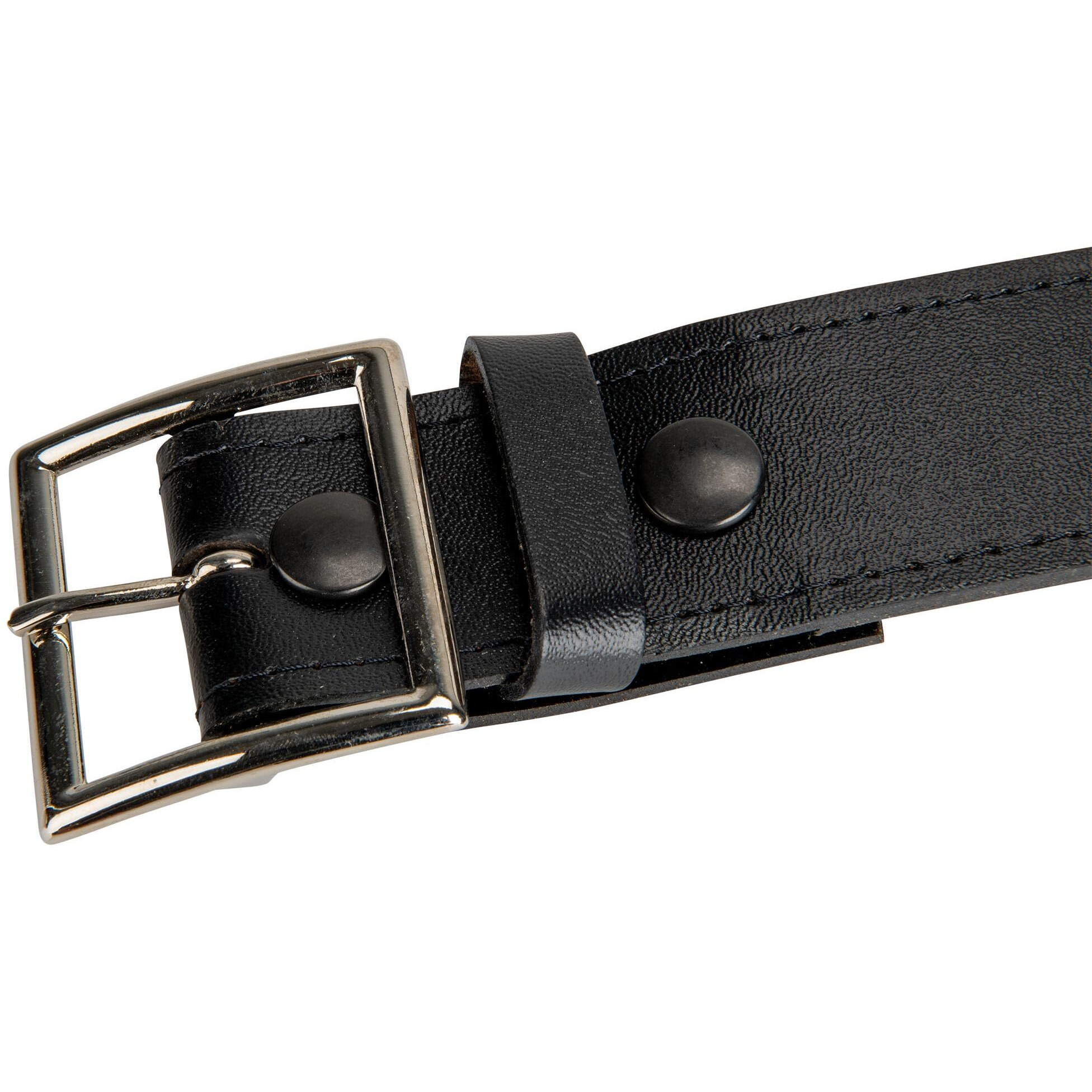 Champro Men's Umpire Bonded Leather Belt  Black  X-Large
