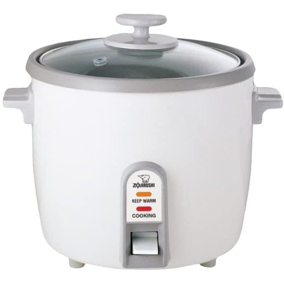 Zojirushi White Rice Cooker/Steamer (3  6  And 10 Cups) Black 3 Cup