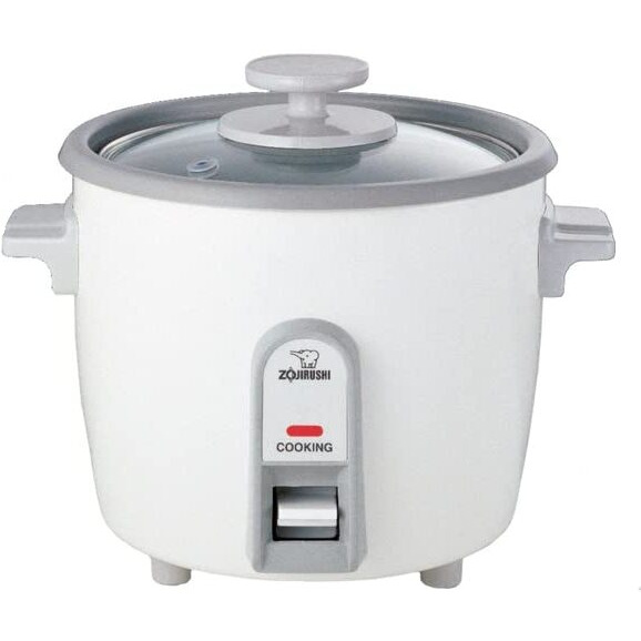 Zojirushi White Rice Cooker/Steamer (3  6  And 10 Cups) Black 3 Cup