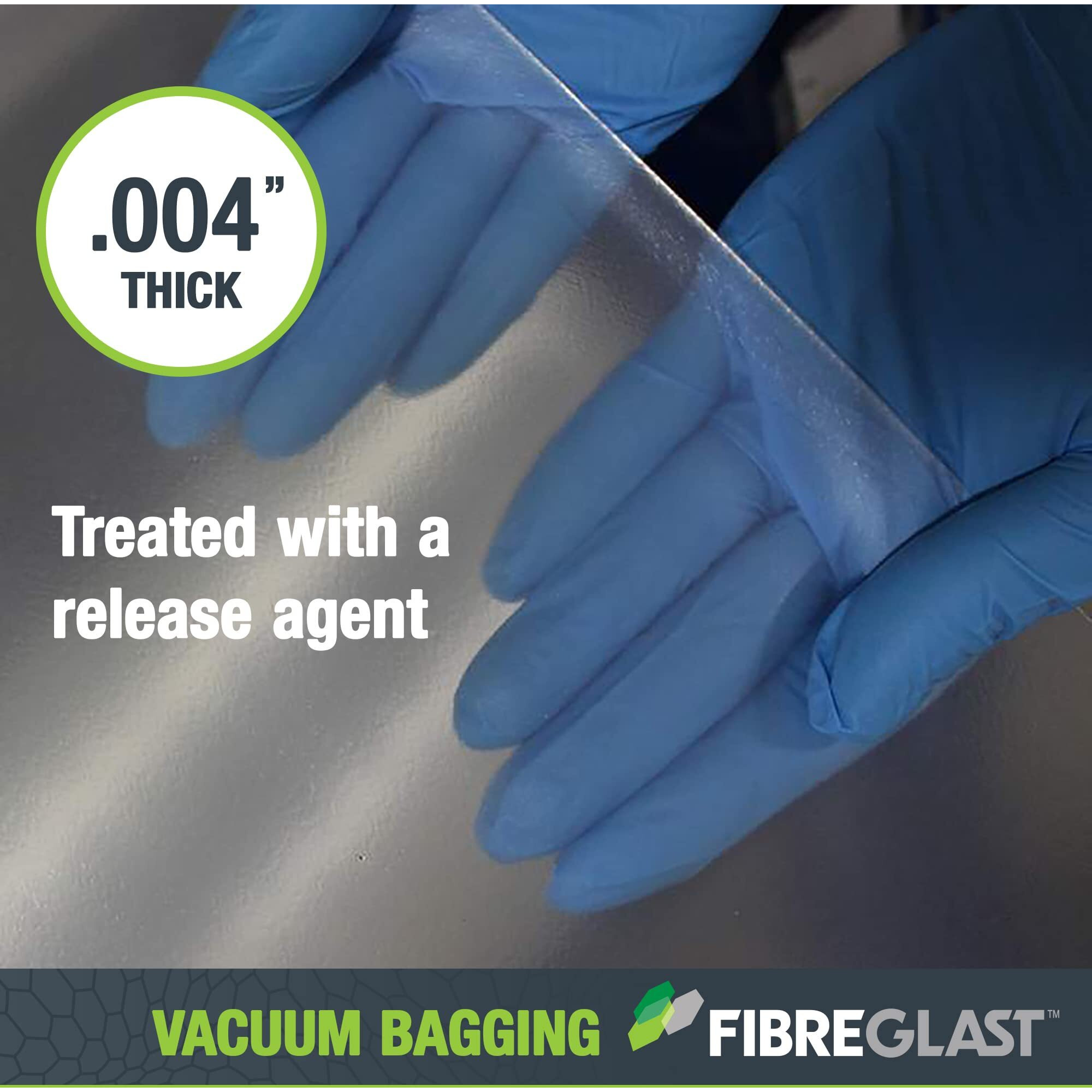 Fibre Glast Vac Bag Film  1 Yard  Affordable - Elite Lab Vacuum Bagging Supplies  Degassing Chambers & Vac Purge Kits - Seal & Stabilize Carbon  Fiberglass  Epoxy  Resin Composites - Made In Usa